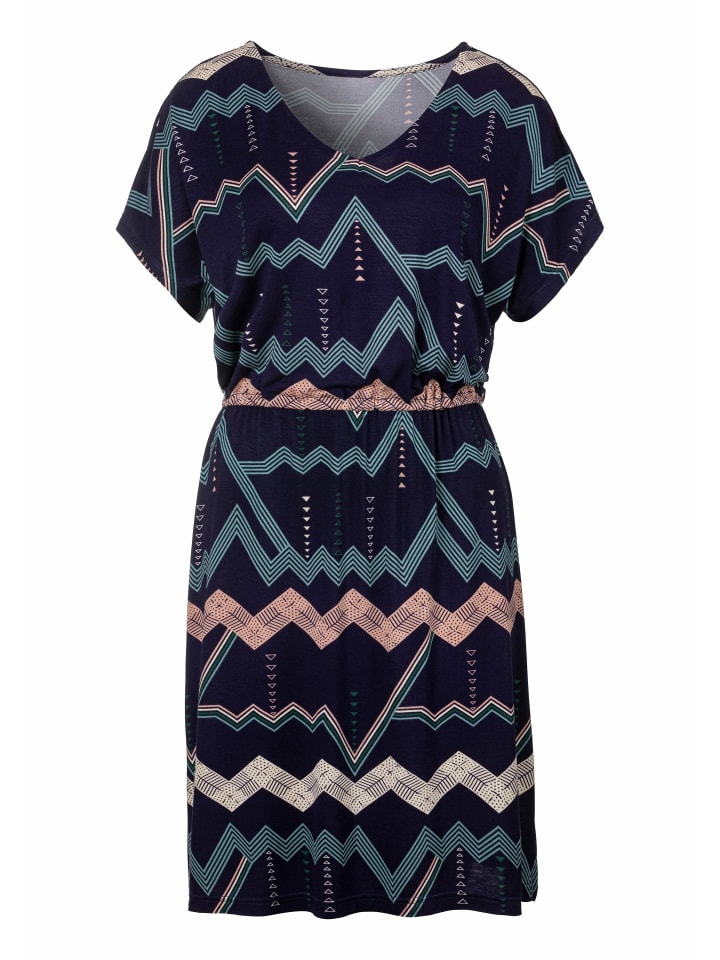 LASCANA Sleepshirt in allover-dunkelblau günstig kaufen