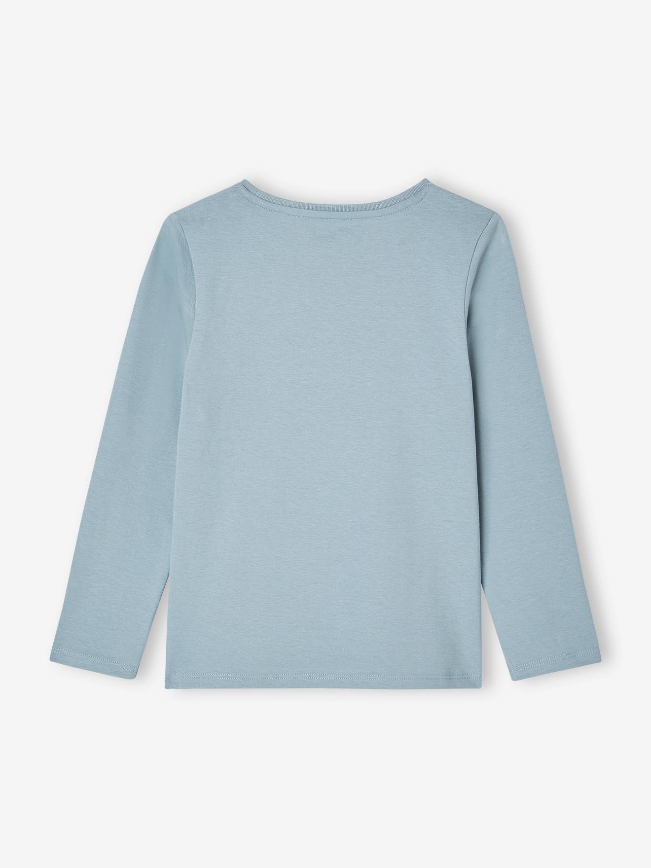 Vertbaudet Mädchen Shirt mit Messageprint BASIC Oeko-Tex - rosa