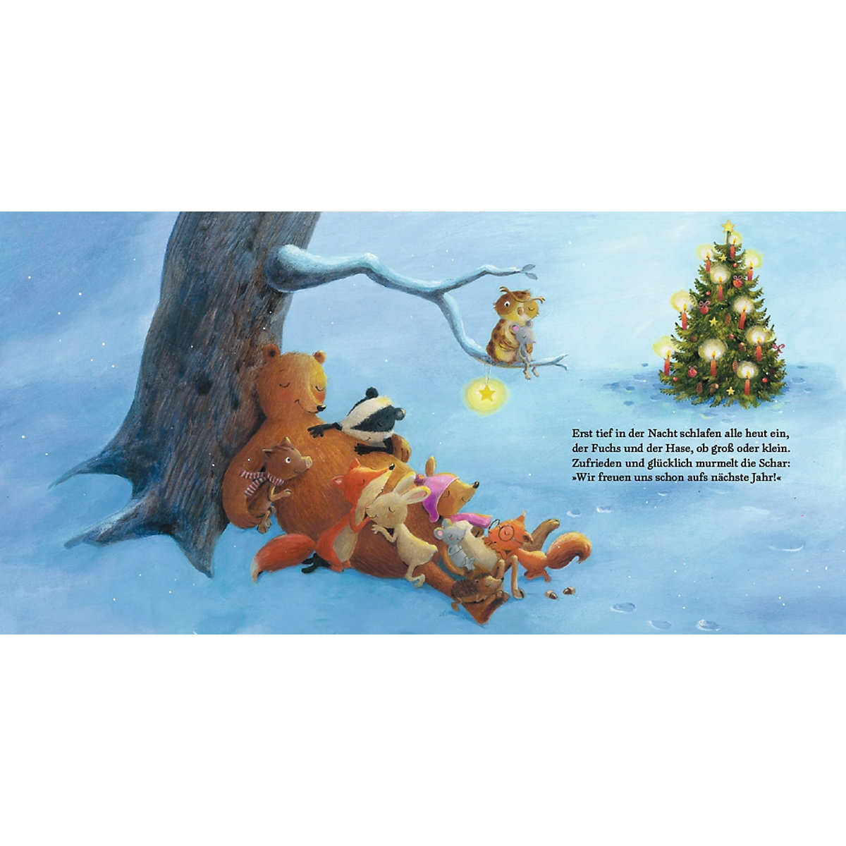 Wenn die Tiere Weihnachten feiern
