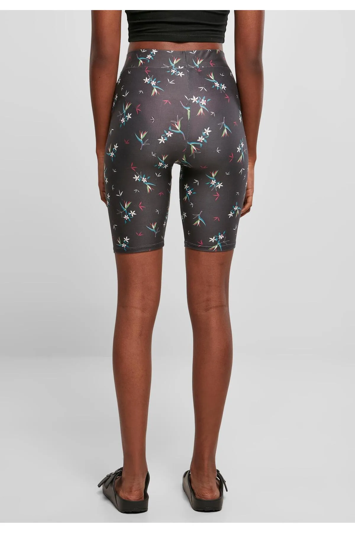 Urban Classics  Damen Ladies Soft AOP Cycle Shorts