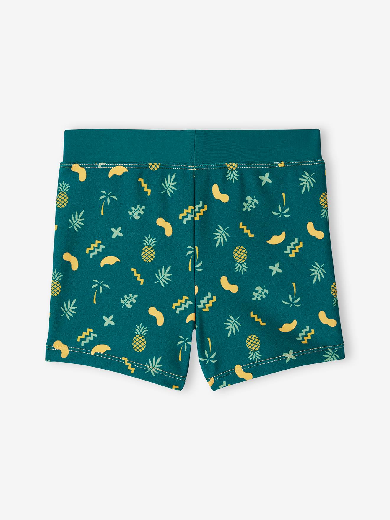 Vertbaudet Jungen Badehose Oeko-Tex - smaragdgrün