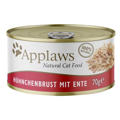 20 + 4 gratis! 24 x 70 g / 156 g Applaws in Brühe