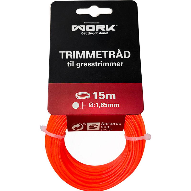 Work Trimmertråd 1,65 mm, 15 m, Work