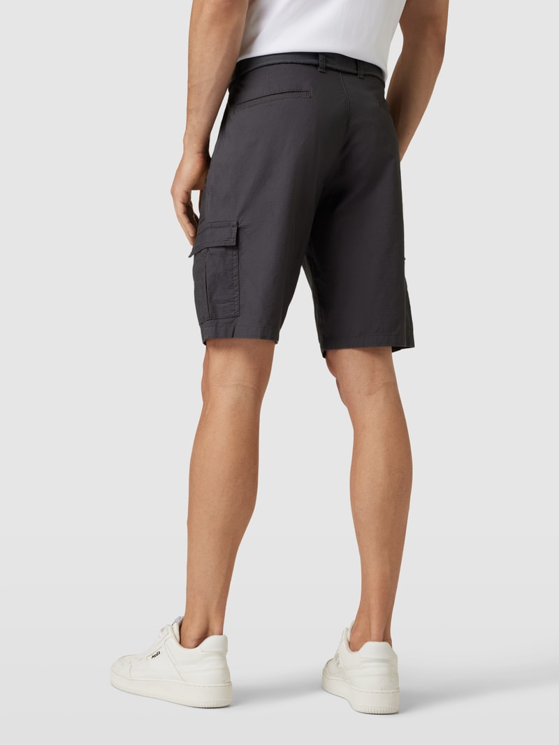 Cargoshorts inklusive Gürtel in dunkelgrau