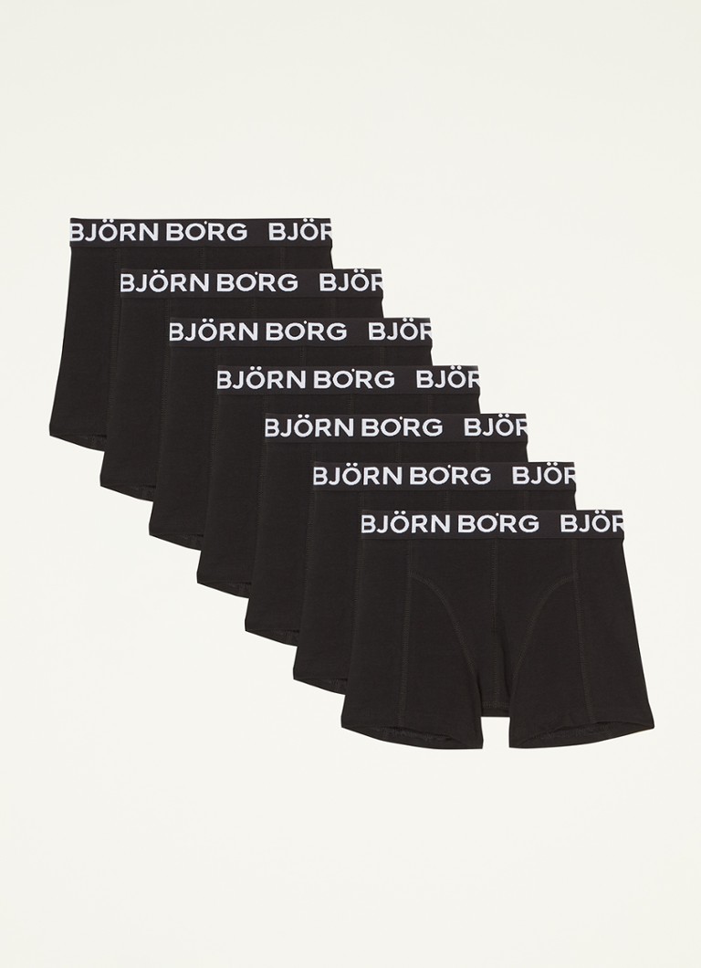Boxers Björn Borg Core avec bande logotée, lot de 7