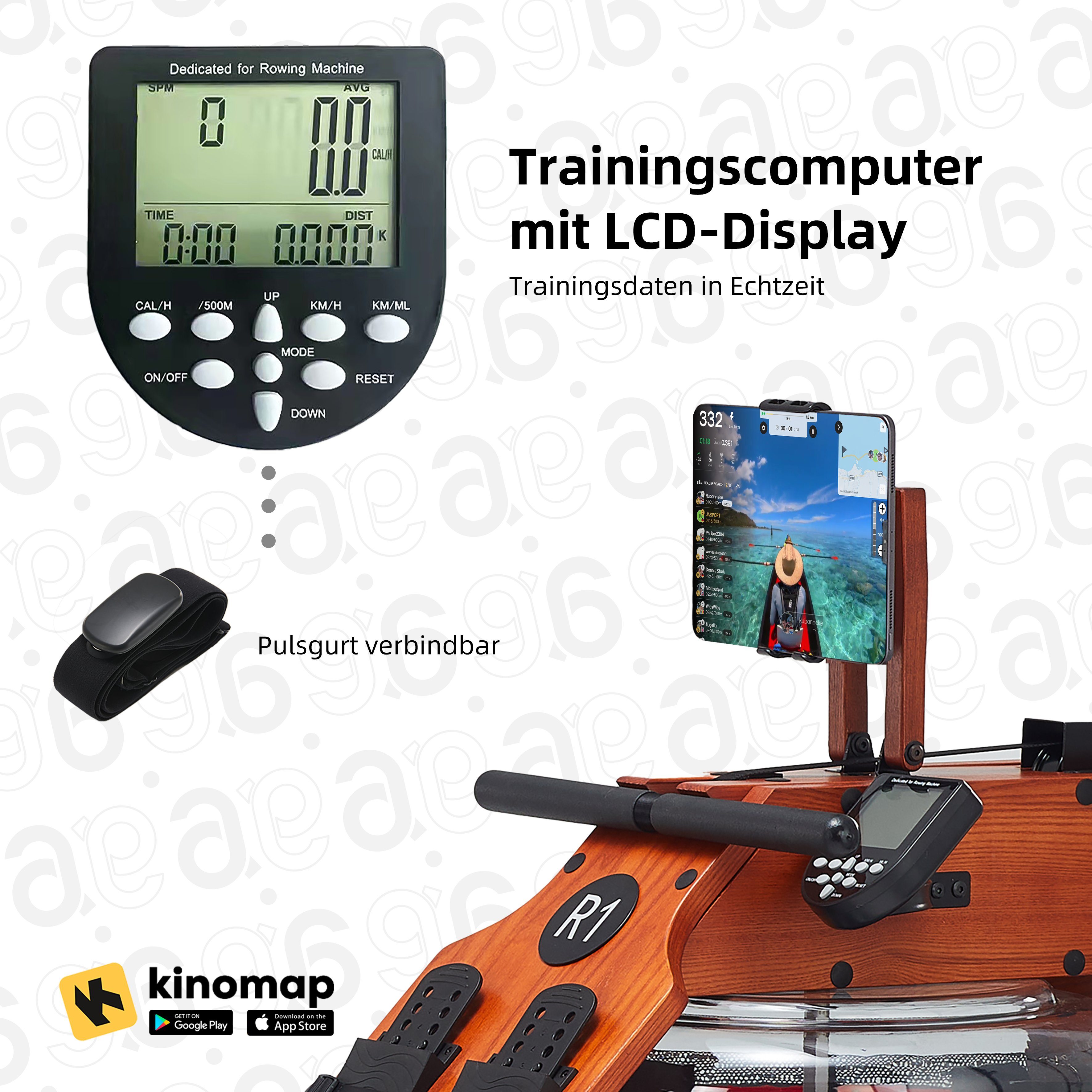 JASPORT Rudermaschine JAS-R1