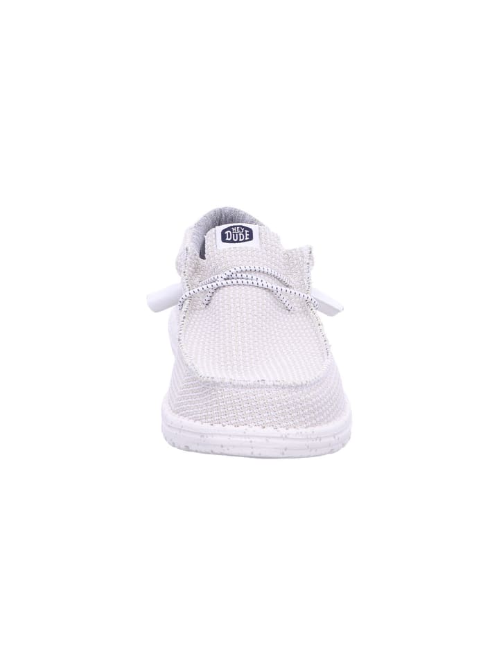 Hey Dude Herren Halbschuhe Wendy Sport in Weiß günstig kaufen