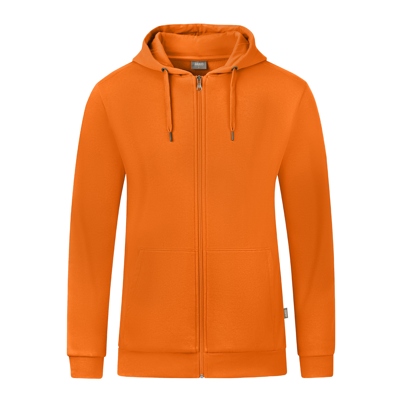 JAKO Organic Kapuzenjacke Orange F360