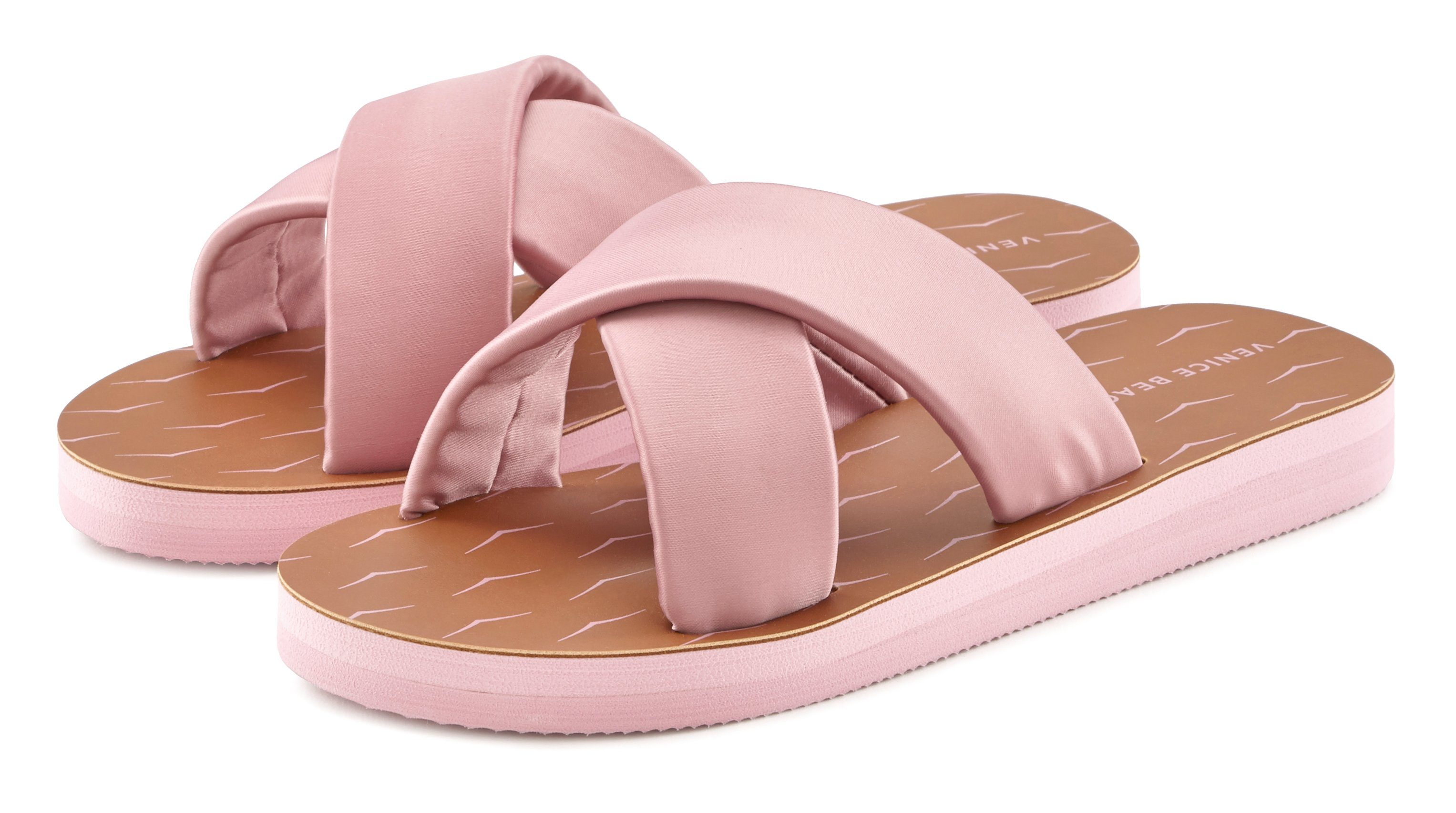 Venice Beach Badepantolette Sandale, Pantolette, Badeschuh aus besonders leichtem Material VEGAN
