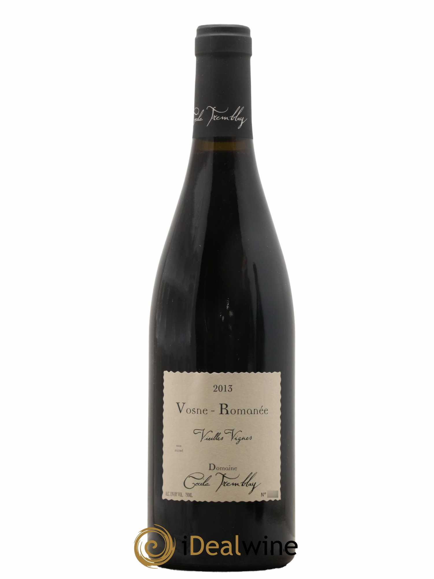 Vosne-Romanée Vieilles Vignes Cécile Tremblay  2013 - Lot de 1 Bouteille