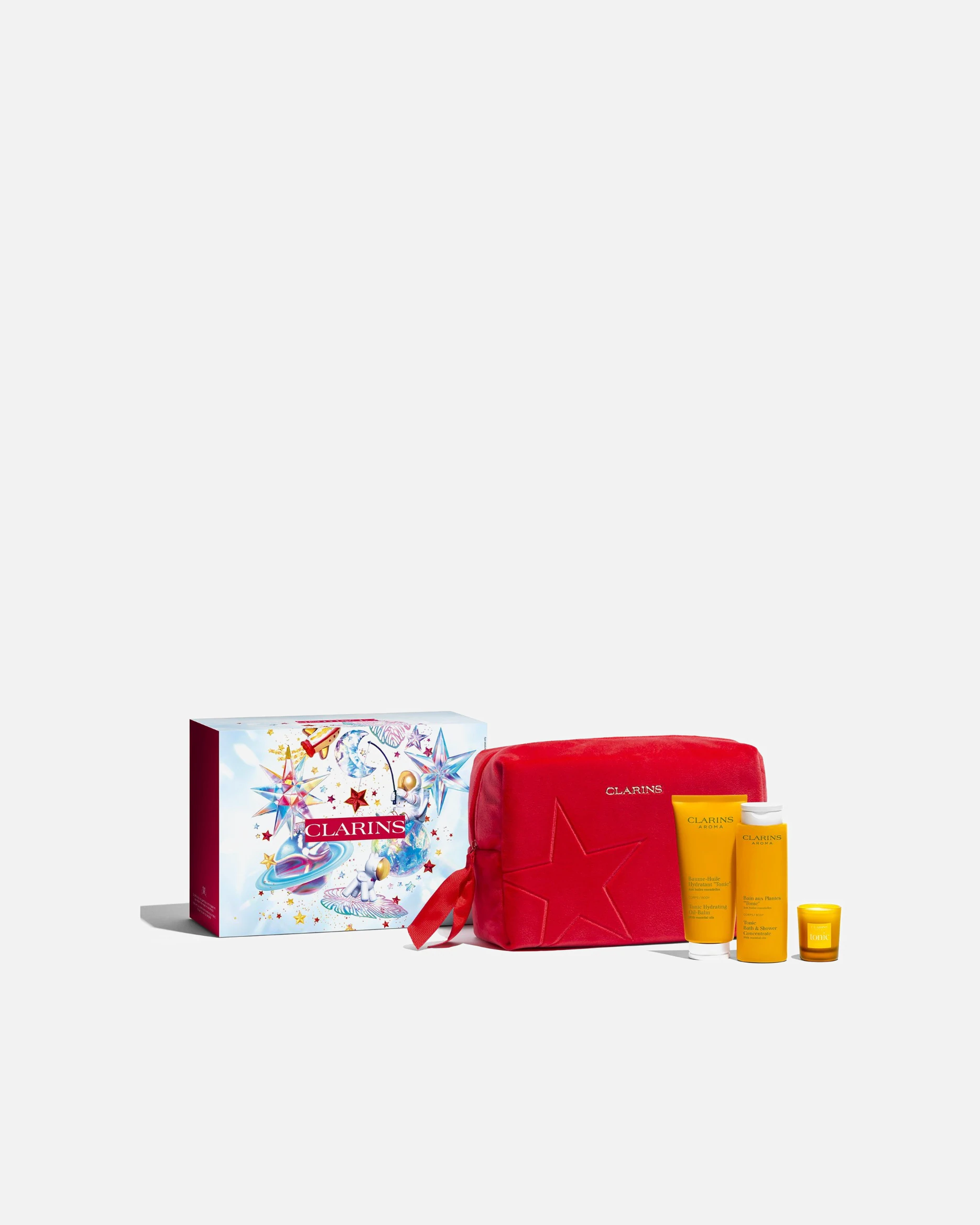 Кларинс „Тоник“ биљна купка и „Тоник“ хидратантни уљани балзам