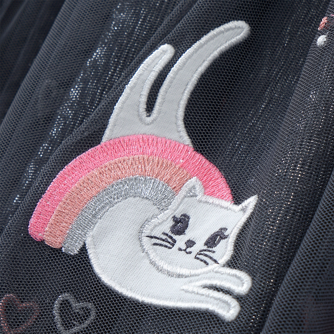 Mädchen Kleid mit Tüll