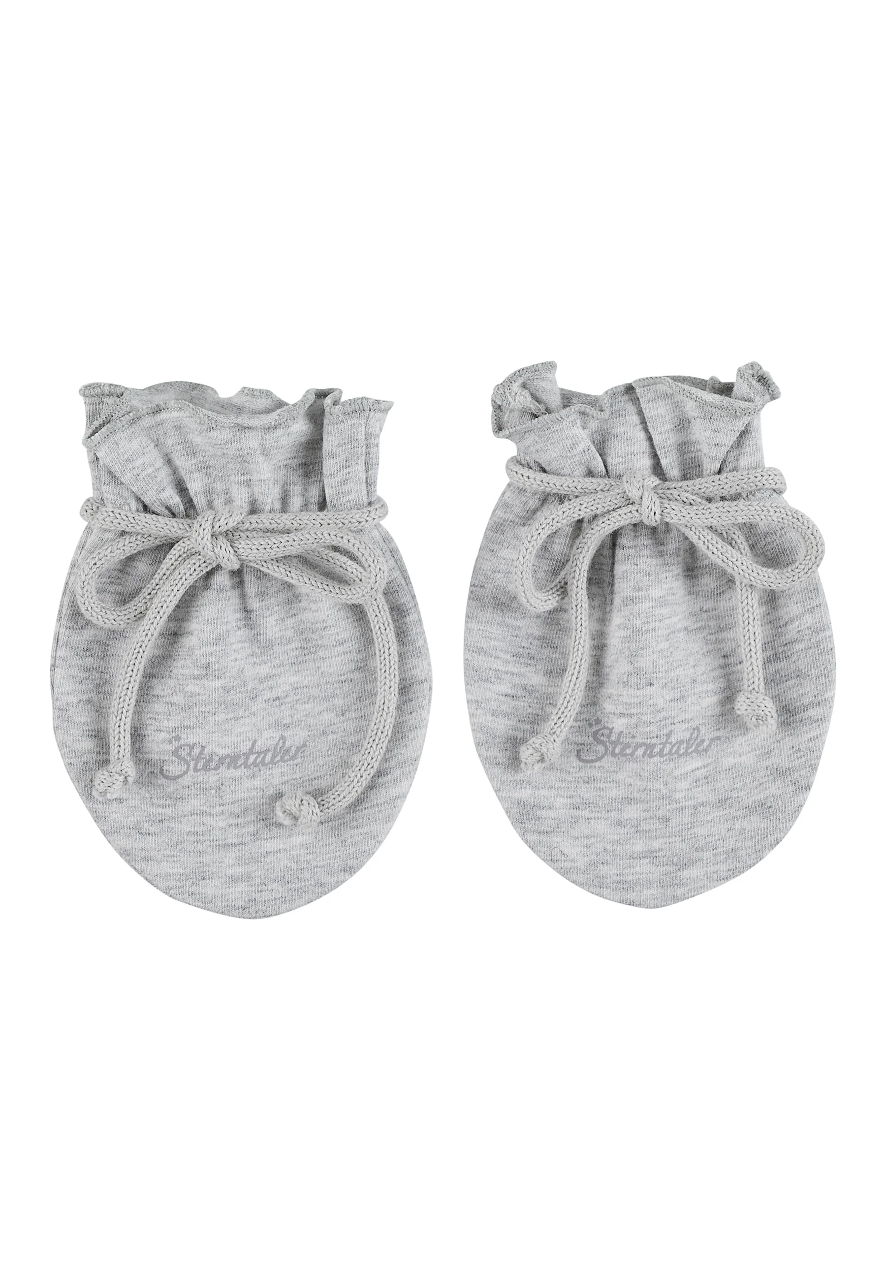 OCS Kratzfäustlinge Baby, Singlejersey Melange (Bio)