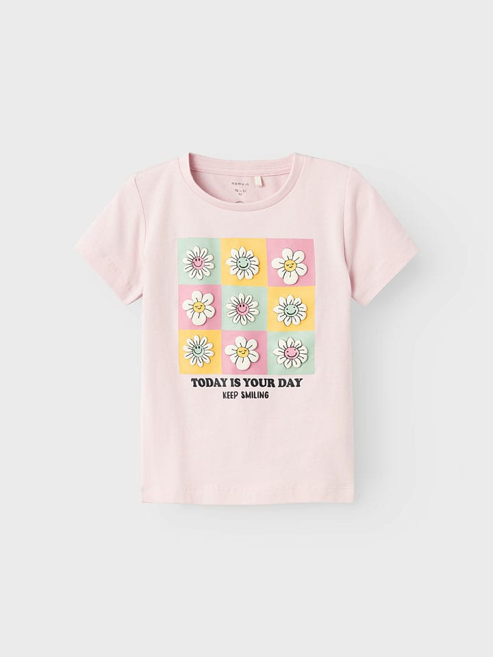 name it 2er-Set: Shirts in Gelb/ Rosa günstig kaufen