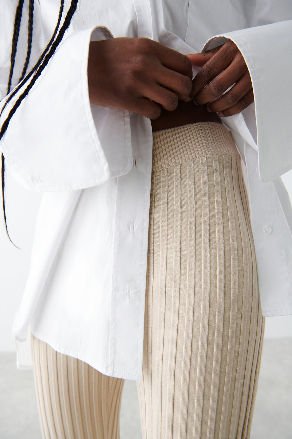 Fleur knitted trousers