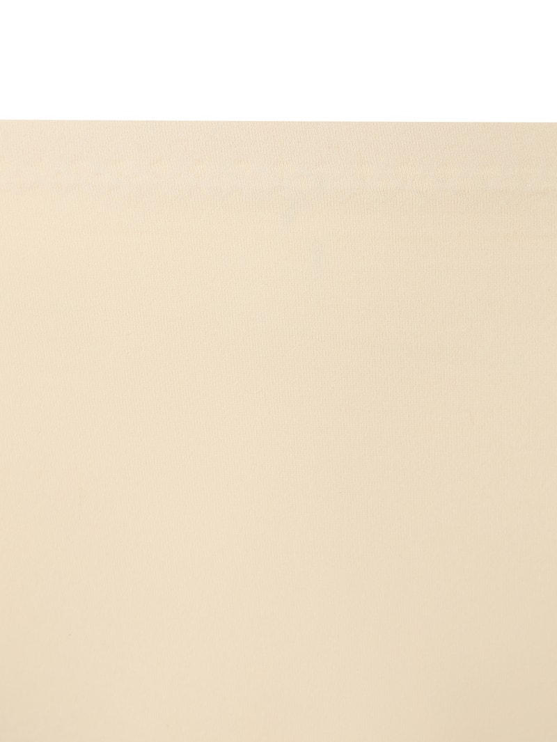 Slip aus Mikrofaser - nahtlos in beige
