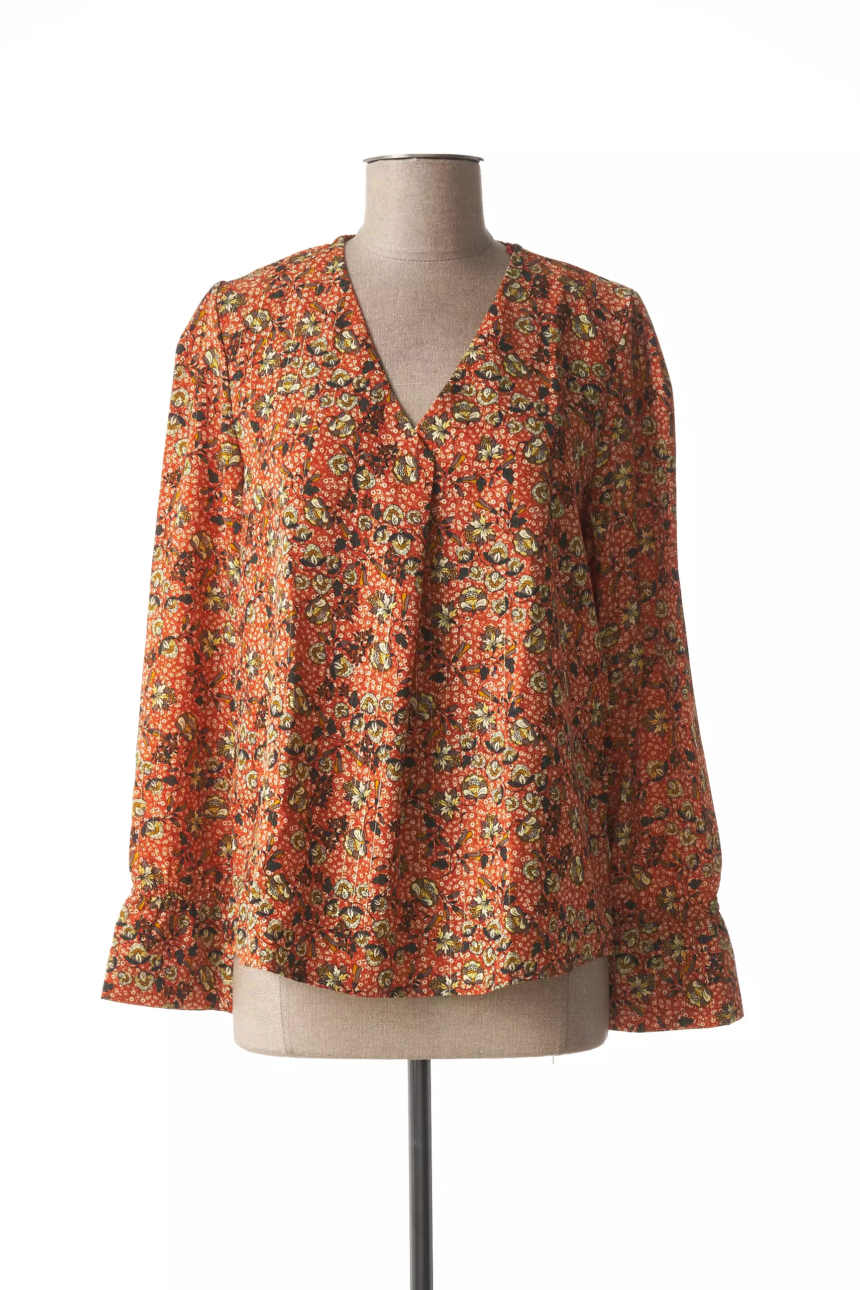 C Est Beau La Vie Blouses Femme couleur orange