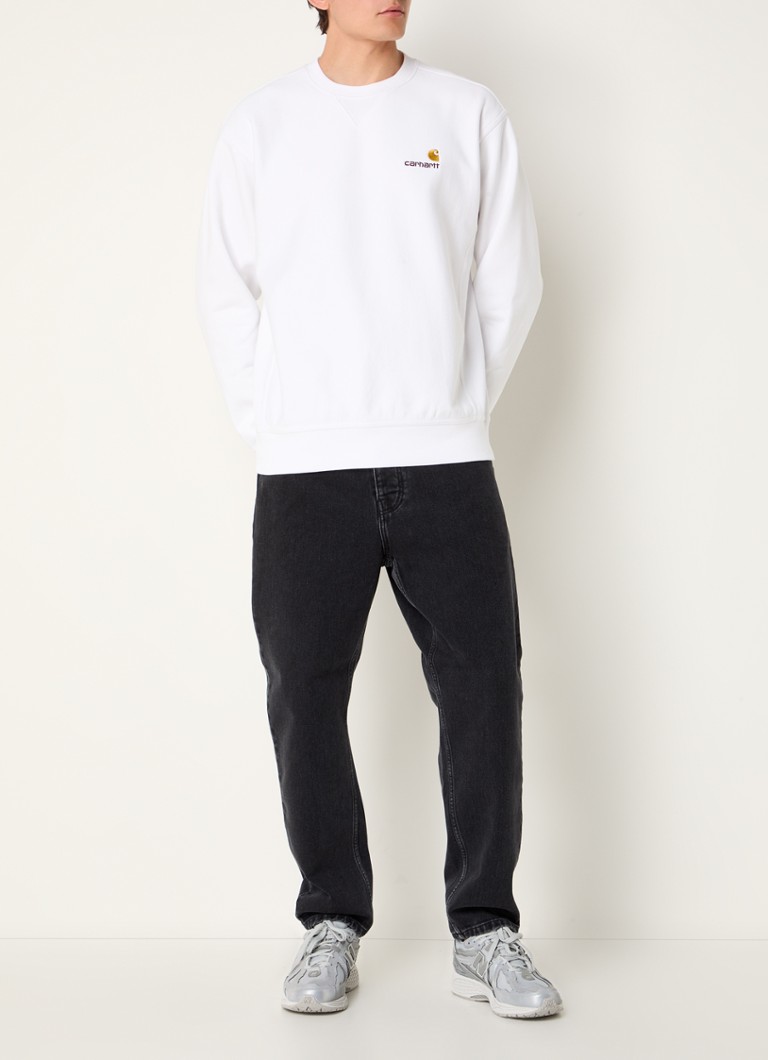Maglione Carhartt WIP American con logo ricamato