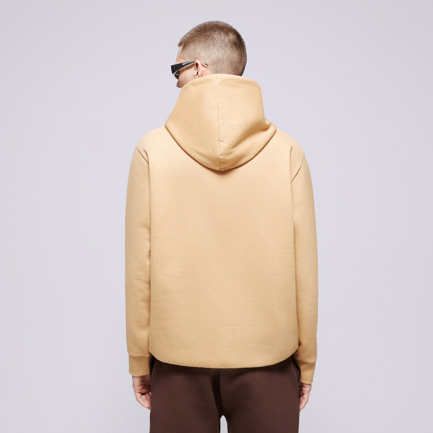 TIMBERLAND HOODIE NEW WOVEN BADGE Braun