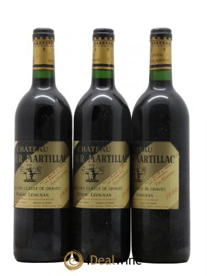 Château Latour-Martillac Cru Classé de Graves  1990 - Lot de 3 Bouteilles
