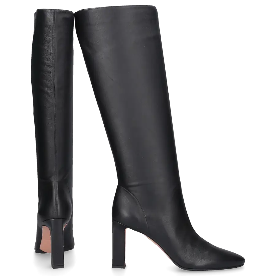 Aquazzura - Stiefel MANZONI 85 Nappaleder - schwarz