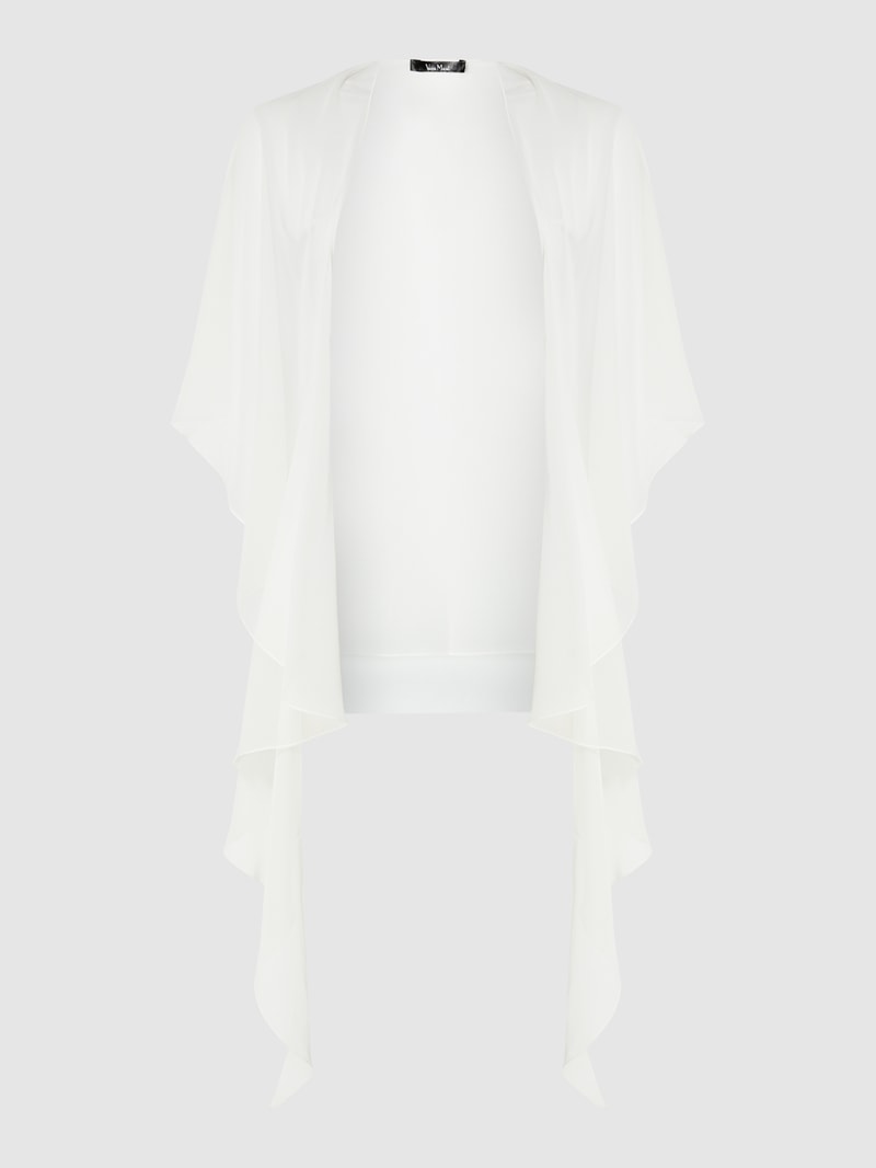 Stola aus Chiffon in offwhite