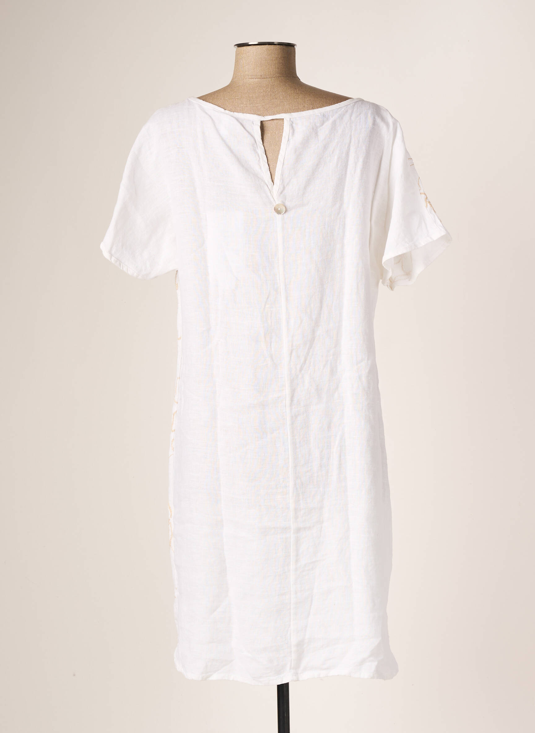 La Fabbrica Del Lino Robes Maternite Femme couleur blanc