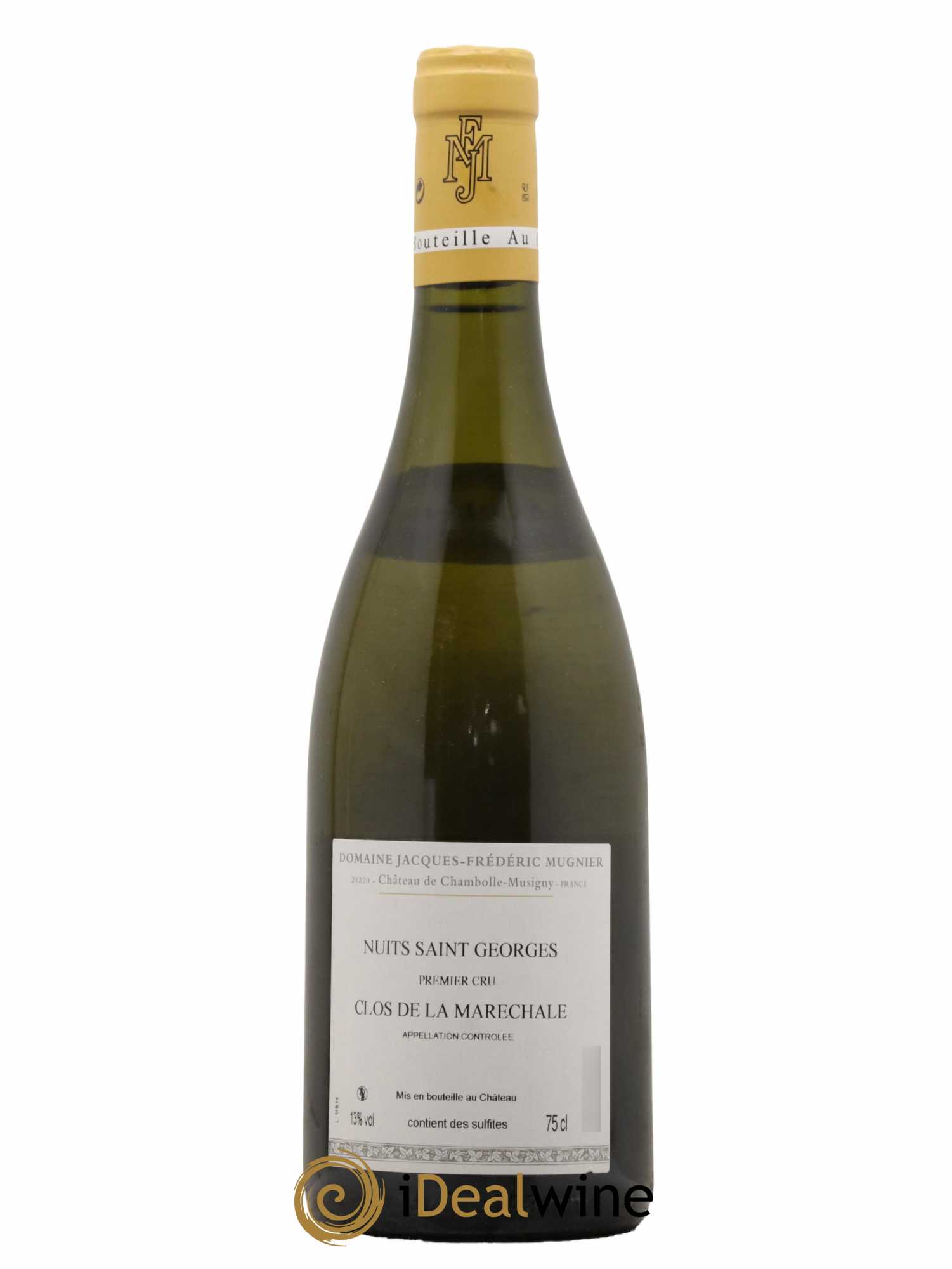 Nuits Saint-Georges 1er Cru Clos de La Maréchale Jacques-Frédéric Mugnier  2014 - Lot de 1 Bouteille