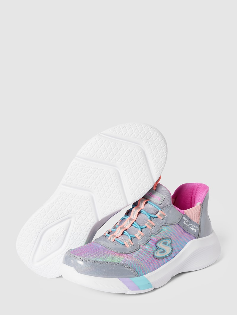 Sneaker mit Label-Details Modell 'DREAMY LITES' in hellblau