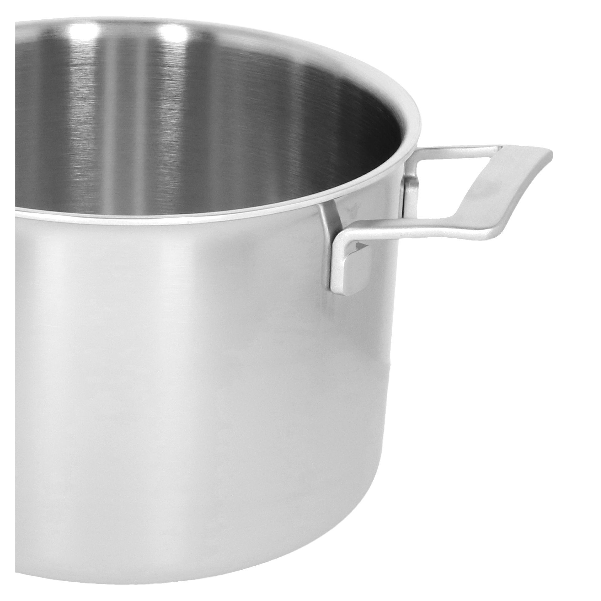 Kochtopf mit Deckel 24 cm, 18/10 Edelstahl