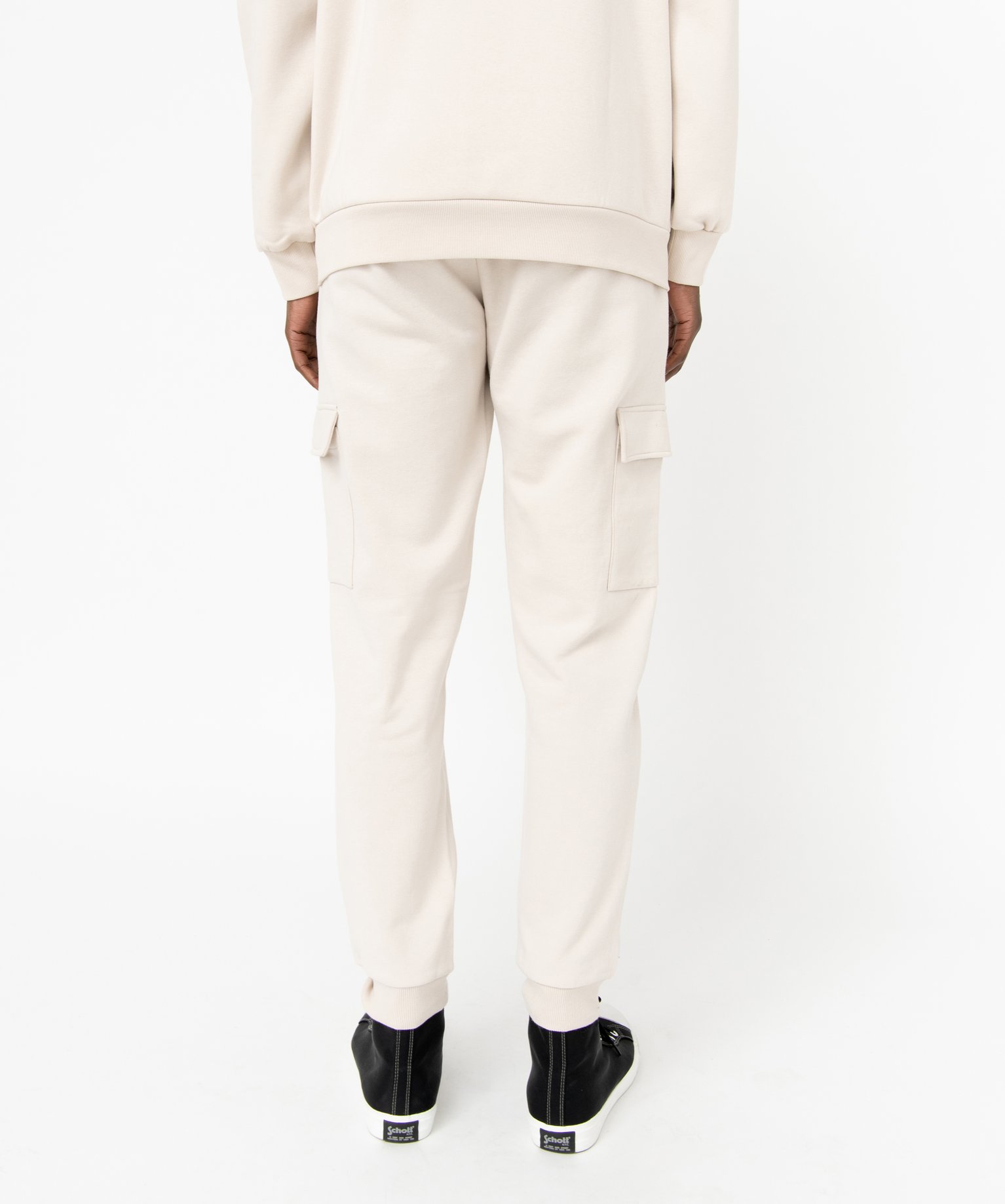 Pantalon de jogging coupe cargo homme ecru | GEMO