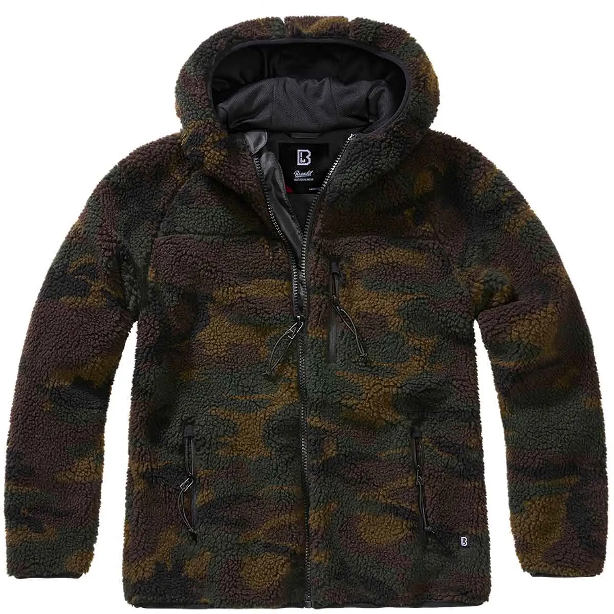 Ladies Teddyfleece Jacke woodland