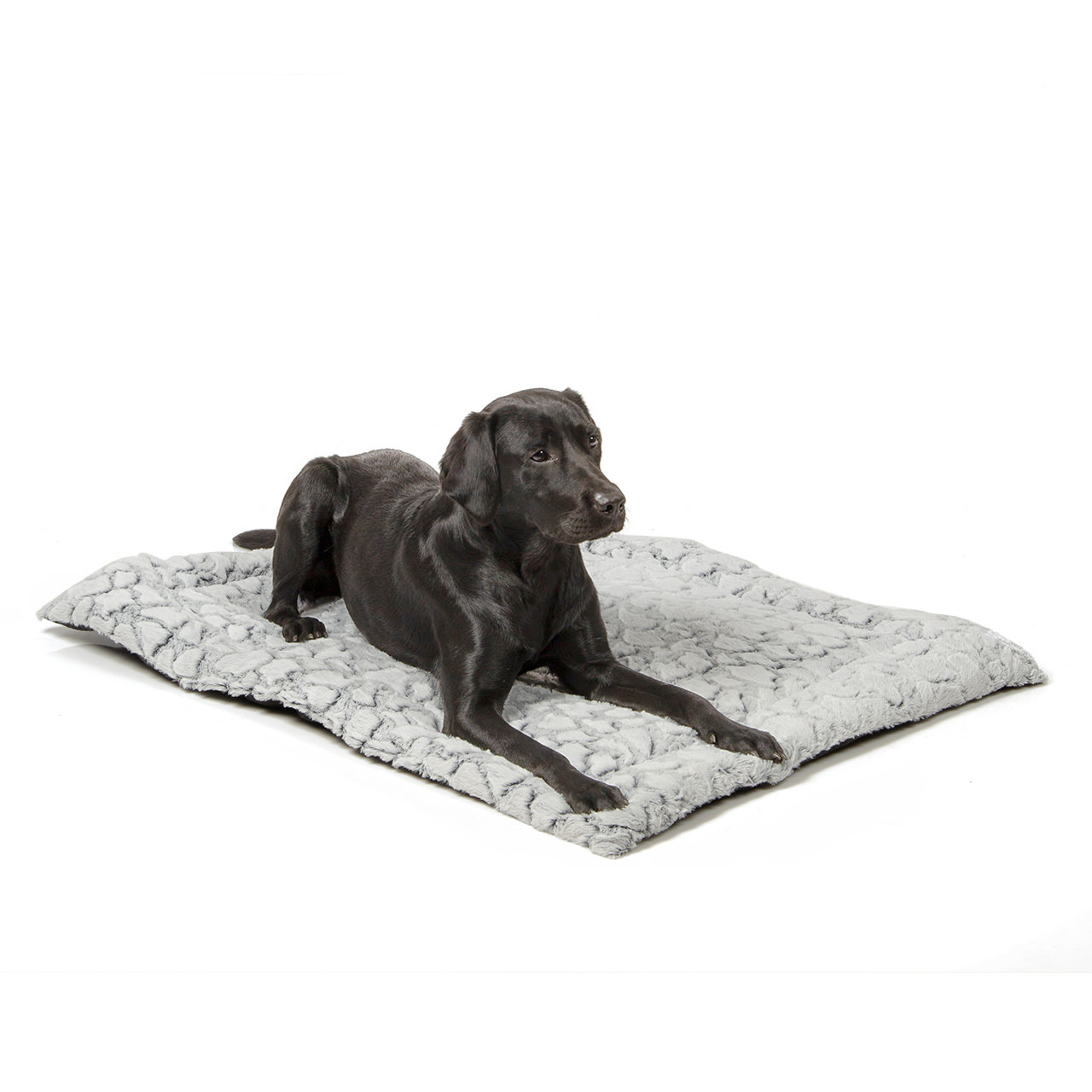 Wallace & Jones Hundebetten Wallace & Jones gepolsterte Plüsch Wendedecke Snow XL