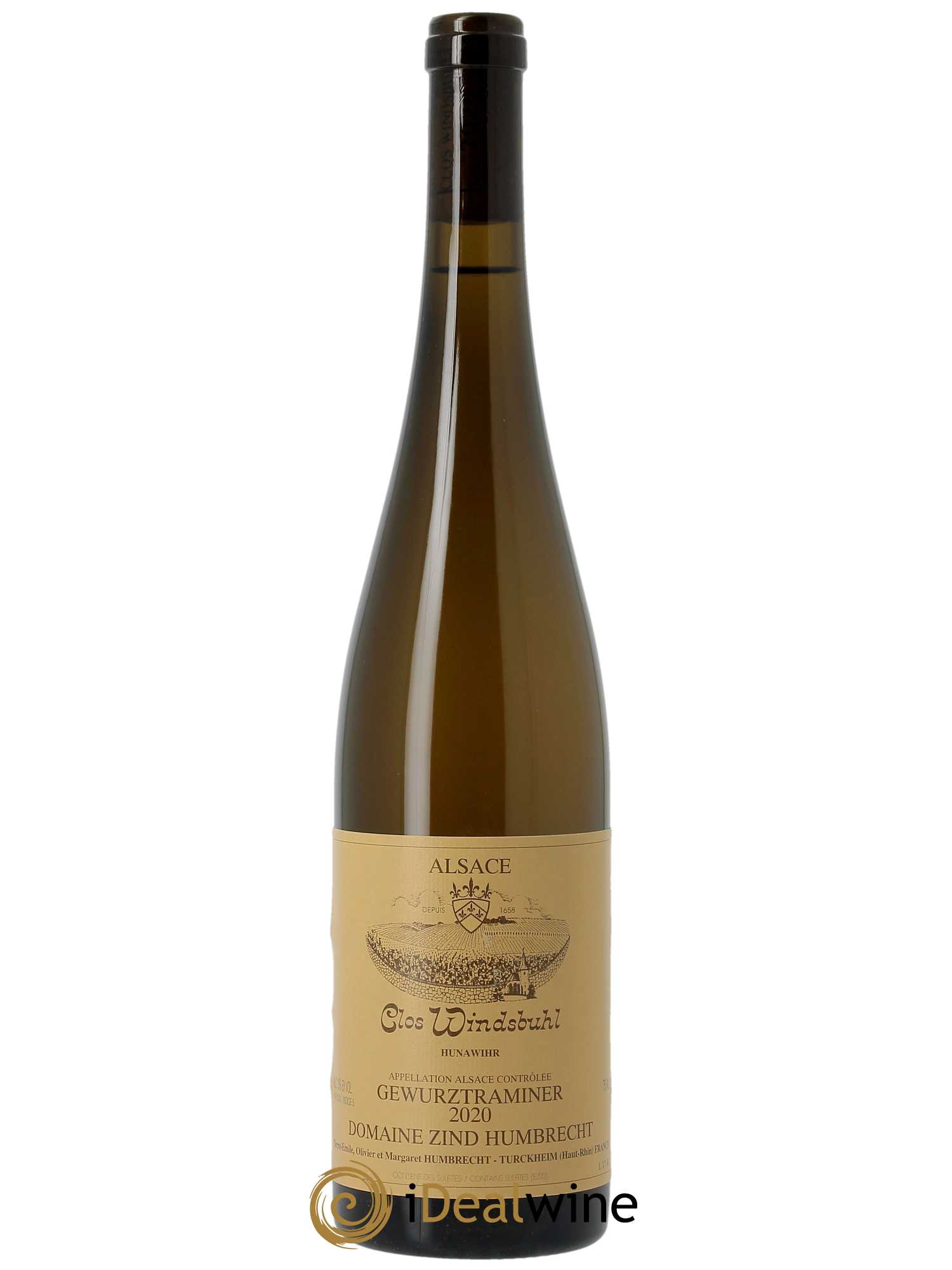 Alsace Gewurztraminer Clos Windsbuhl Zind-Humbrecht (Domaine)  2020 - Lot de 1 Bouteille
