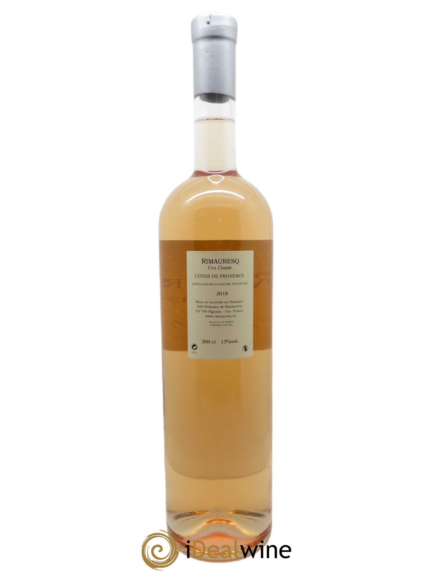 Côtes de Provence Rimauresq Cru classé Classique de Rimauresq  2018 - Lot de 1 Double-magnum