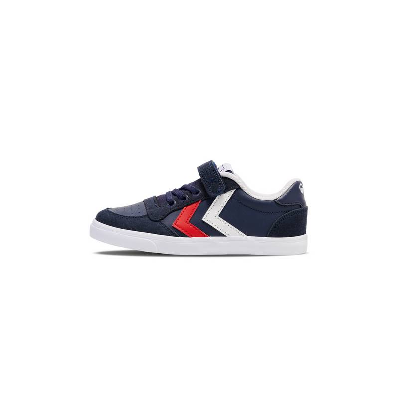 hummel SLIMMER STADIL LEATHER LOW JR Sneaker Kinder