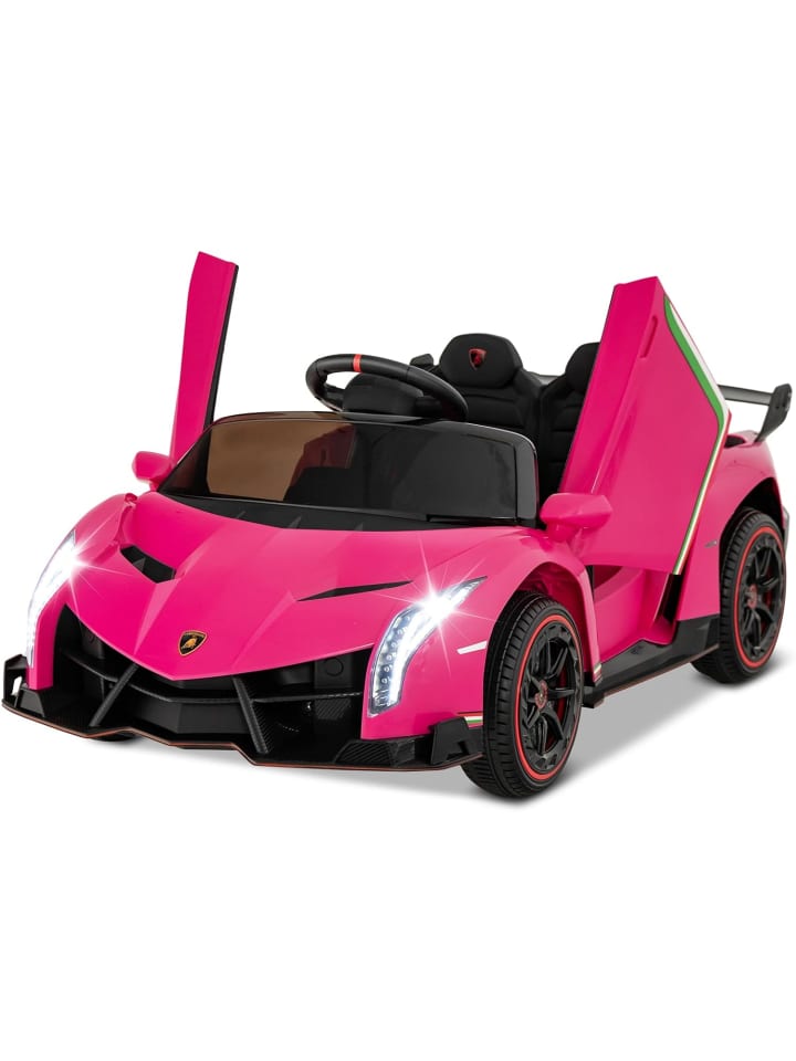 COSTWAY 12V Lamborghini Elektroauto in Rosa günstig kaufen onesize