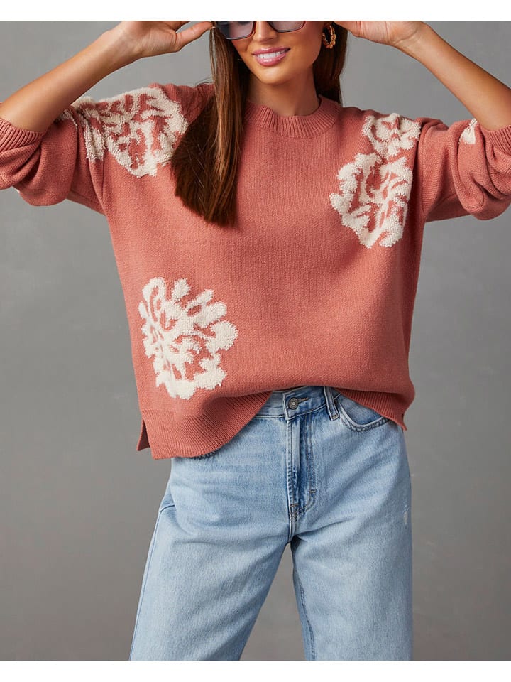 Milan Kiss Pullover in Rosa günstig kaufen