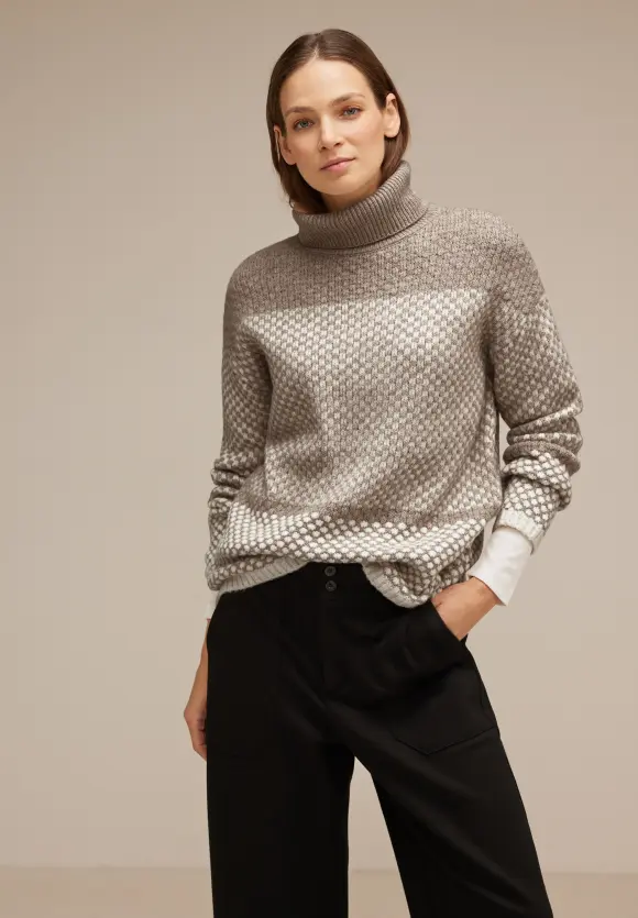 Street One Rollkragen Pullover