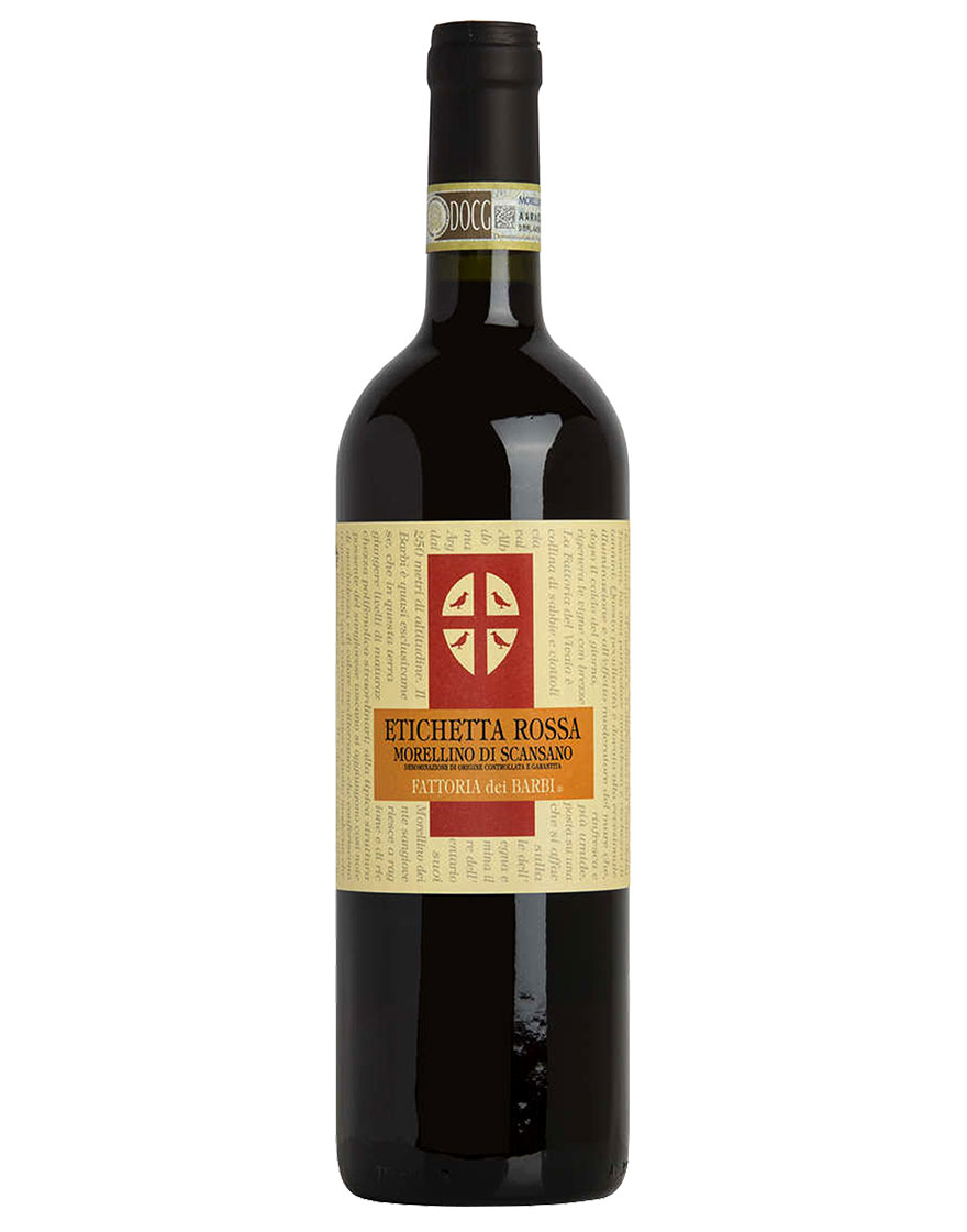 Morellino di Scansano DOCG Etichetta Rossa 2020 Fattoria dei Barbi 0,75 ℓ