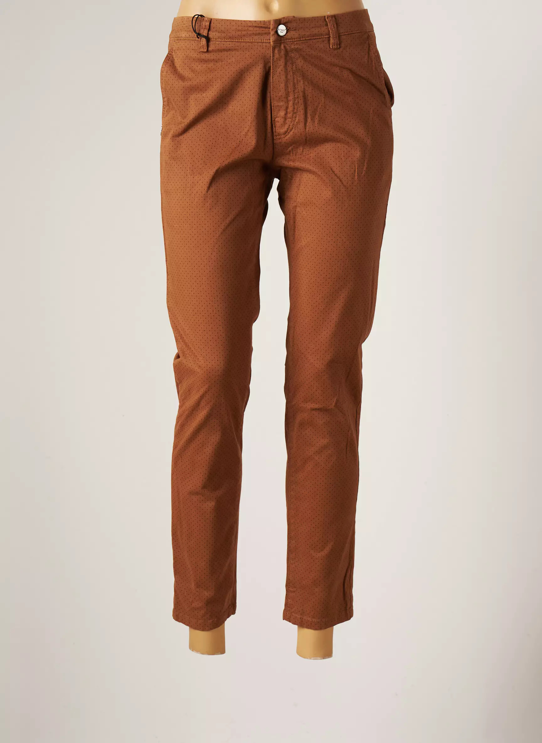 Impaqt Pantalons Droits Femme couleur marron