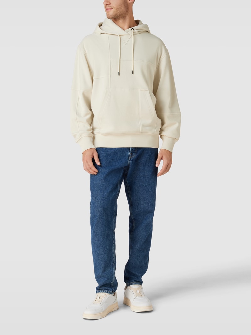 Hoodie mit Kapuze in offwhite