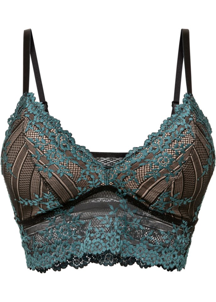 Bustier ohne Bügel mit Recyclingmaterial