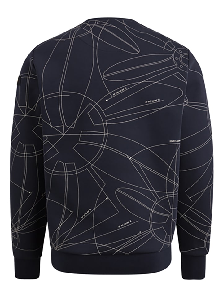 PME Legend Sweatshirt in Dunkelblau günstig kaufen