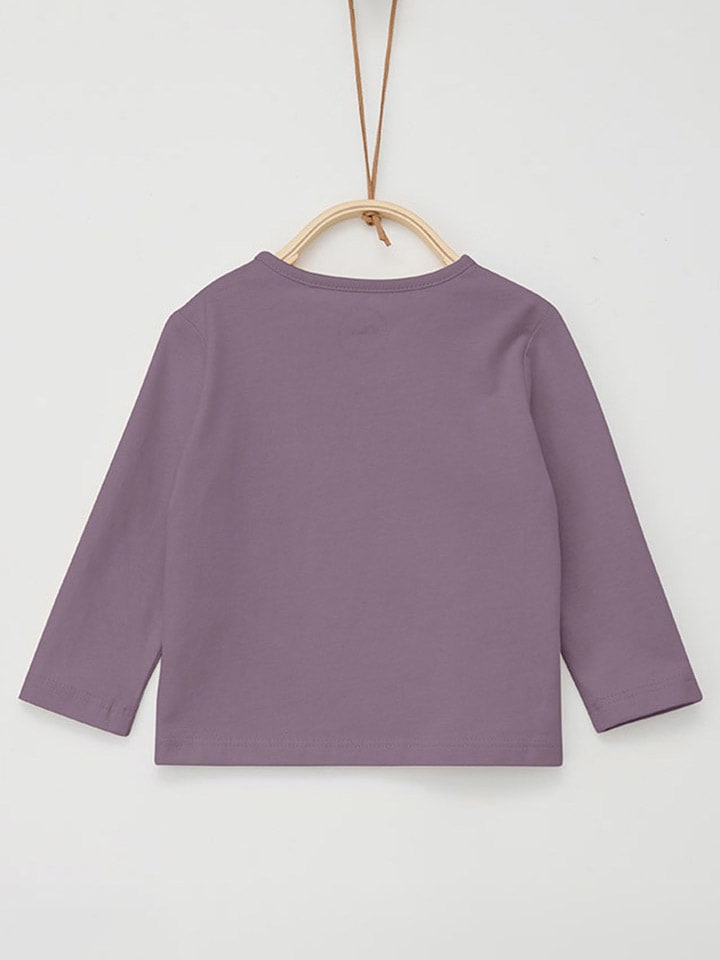s.Oliver Longsleeve in Lila günstig kaufen