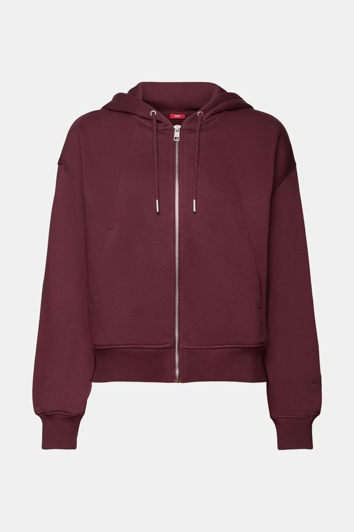Recycelt: Hoodie mit Reißverschluss