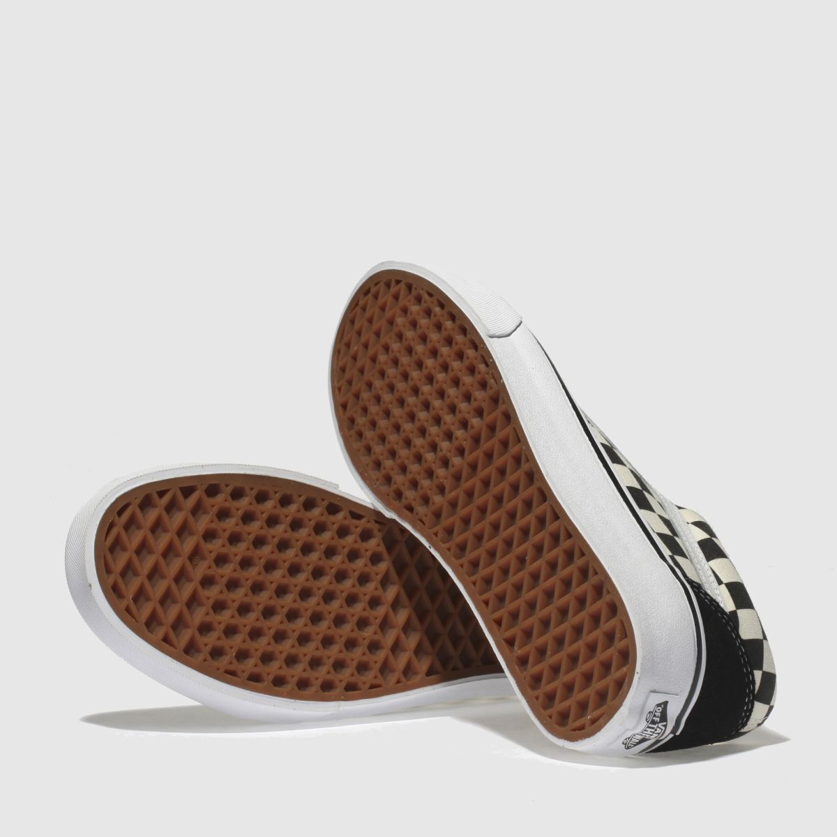 Vans – Old Skool – Svarta och vita rutiga sneakers
