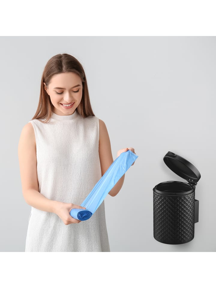 relaxdays Kosmetikeimer in Schwarz - 5 Liter günstig kaufen onesize