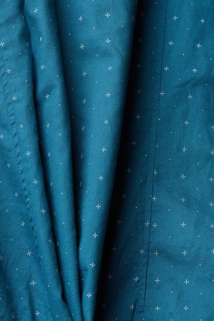 Button-Down-Hemd mit Micro-Print
