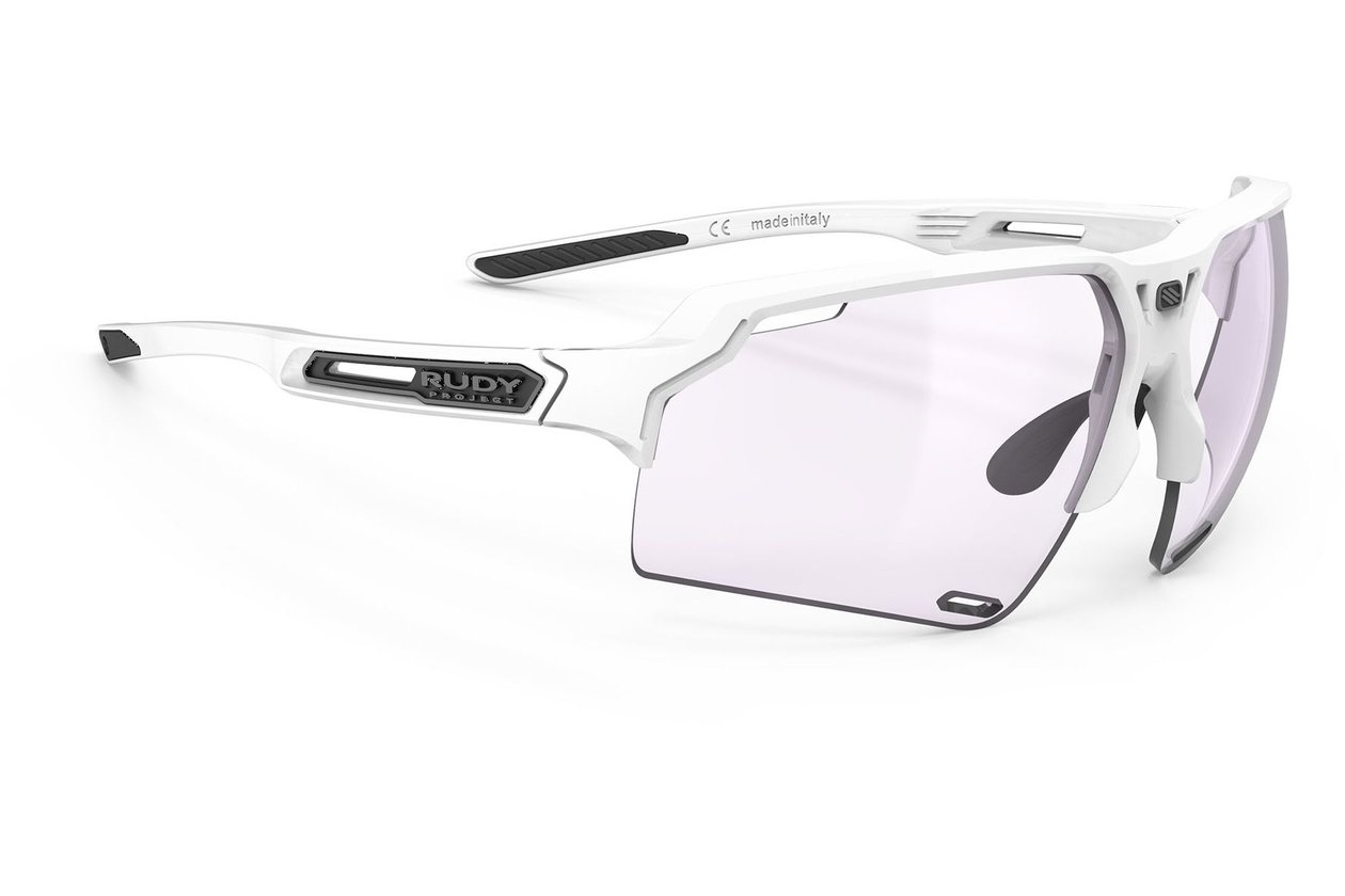 Rudy Project Deltabeat White Gloss / Impactx Photochromic 2 Laser Purple